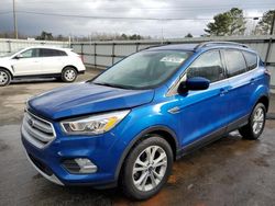 Salvage cars for sale at auction: 2018 Ford Escape SEL