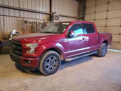 Salvage cars for sale at Abilene, TX auction: 2015 Ford F150 Supercrew