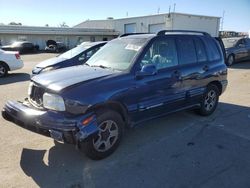 Chevrolet Tracker salvage cars for sale: 2003 Chevrolet Tracker LT