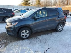 Vehiculos salvage en venta de Copart Davison, MI: 2022 Chevrolet Trax 1LT