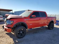 Salvage cars for sale at Andrews, TX auction: 2012 Ford F150 Supercrew