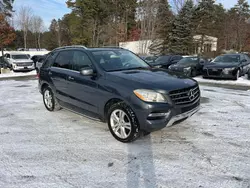 Mercedes-Benz m-Class salvage cars for sale: 2015 Mercedes-Benz ML 350 4matic