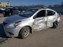 Salvage cars for sale at Wilmer, TX auction: 2015 Nissan Versa S