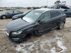 Salvage cars for sale at Woodhaven, MI auction: 2019 Lincoln MKC Select