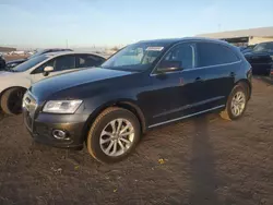 Salvage cars for sale at Brighton, CO auction: 2014 Audi Q5 Premium Plus