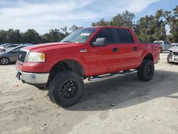 Salvage cars for sale at Ocala, FL auction: 2007 Ford F150 Supercrew