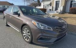 Hyundai salvage cars for sale: 2015 Hyundai Sonata Sport