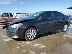 Toyota salvage cars for sale: 2016 Toyota Corolla L