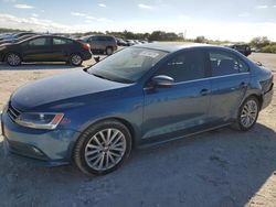 Salvage cars for sale at West Palm Beach, FL auction: 2015 Volkswagen Jetta SE