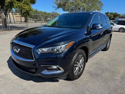 Infiniti salvage cars for sale: 2020 Infiniti QX60 Luxe