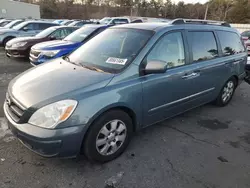 Salvage cars for sale at Exeter, RI auction: 2007 Hyundai Entourage GLS