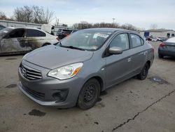 Mitsubishi salvage cars for sale: 2017 Mitsubishi Mirage G4 ES