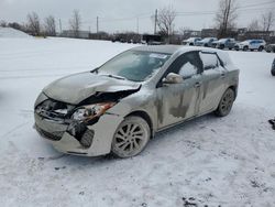 Salvage cars for sale at Montreal Est, QC auction: 2012 Mazda 3 I