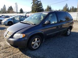 Salvage cars for sale at Graham, WA auction: 2007 Dodge Caravan SXT