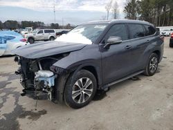 Salvage cars for sale from Copart Dunn, NC: 2021 Toyota Highlander XLE