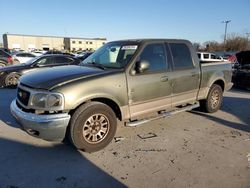 Salvage cars for sale at Wilmer, TX auction: 2003 Ford F150 Supercrew