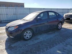 2010 Hyundai Elantra Blue en venta en Kansas City, KS