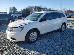 Dodge salvage cars for sale: 2017 Dodge Journey SE