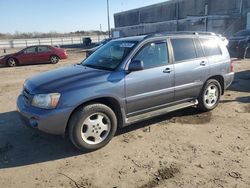 Salvage cars for sale at Fredericksburg, VA auction: 2007 Toyota Highlander Sport