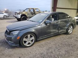 Salvage cars for sale at Houston, TX auction: 2011 Mercedes-Benz C300