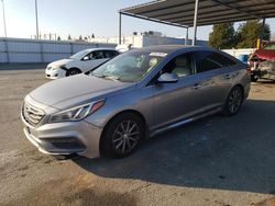 Salvage cars for sale at Sacramento, CA auction: 2016 Hyundai Sonata Sport