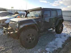 Salvage SUVs for sale at auction: 2012 Jeep Wrangler Unlimited Sport