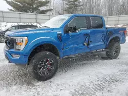 Salvage cars for sale at Davison, MI auction: 2021 Ford F150 Supercrew