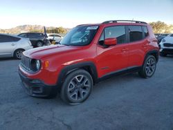 Salvage cars for sale at Las Vegas, NV auction: 2015 Jeep Renegade Latitude