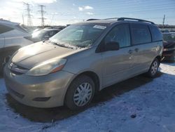 Salvage cars for sale at Elgin, IL auction: 2006 Toyota Sienna CE