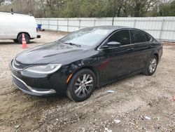 Salvage cars for sale at Knightdale, NC auction: 2016 Chrysler 200 Limited