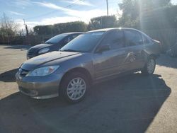 Honda Civic lx Vehiculos salvage en venta: 2004 Honda Civic LX