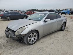 Infiniti G35 salvage cars for sale: 2005 Infiniti G35