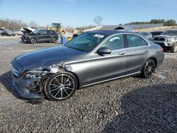 Salvage cars for sale at Hueytown, AL auction: 2021 Mercedes-Benz C300