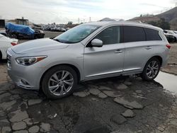 Salvage cars for sale at Colton, CA auction: 2014 Infiniti QX60 Hybrid