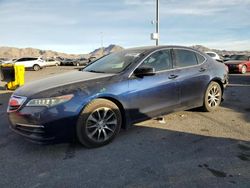 Salvage cars for sale at North Las Vegas, NV auction: 2015 Acura TLX Tech