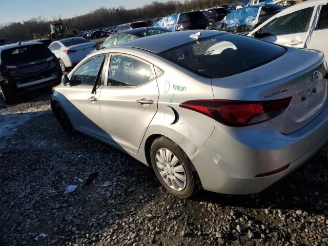 2016 Hyundai Elantra SE