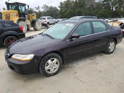 Salvage cars for sale from Copart Ocala, FL: 1998 Honda Accord EX