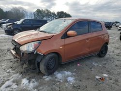 Salvage cars for sale at Loganville, GA auction: 2018 Mitsubishi Mirage ES