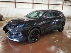 Salvage cars for sale from Copart Lansing, MI: 2022 Chevrolet Blazer 3LT