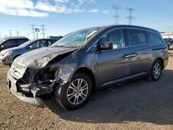 Salvage cars for sale at auction: 2011 Honda Odyssey EXL