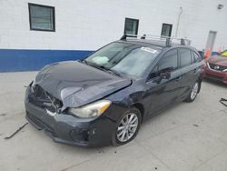 Salvage cars for sale at Farr West, UT auction: 2014 Subaru Impreza Premium