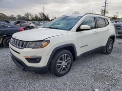 Salvage cars for sale at Riverview, FL auction: 2018 Jeep Compass Latitude