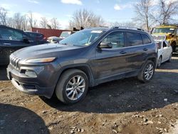 2014 Jeep Cherokee Limited en venta en Baltimore, MD