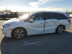 Honda salvage cars for sale: 2021 Honda Odyssey Touring