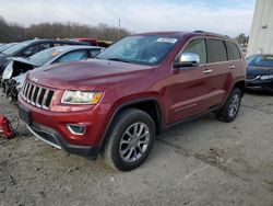 Jeep Grand Cherokee Limited salvage cars for sale: 2015 Jeep Grand Cherokee Limited