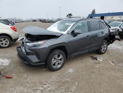 Salvage cars for sale at Woodhaven, MI auction: 2023 Toyota Rav4 XLE