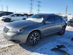 Salvage cars for sale at Elgin, IL auction: 2013 Chrysler 200 Touring