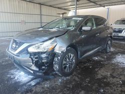 Salvage cars for sale at Brighton, CO auction: 2017 Nissan Murano S