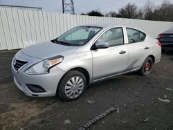 Salvage cars for sale at Windsor, NJ auction: 2017 Nissan Versa S