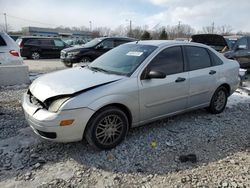 Ford Focus zx4 salvage cars for sale: 2005 Ford Focus ZX4